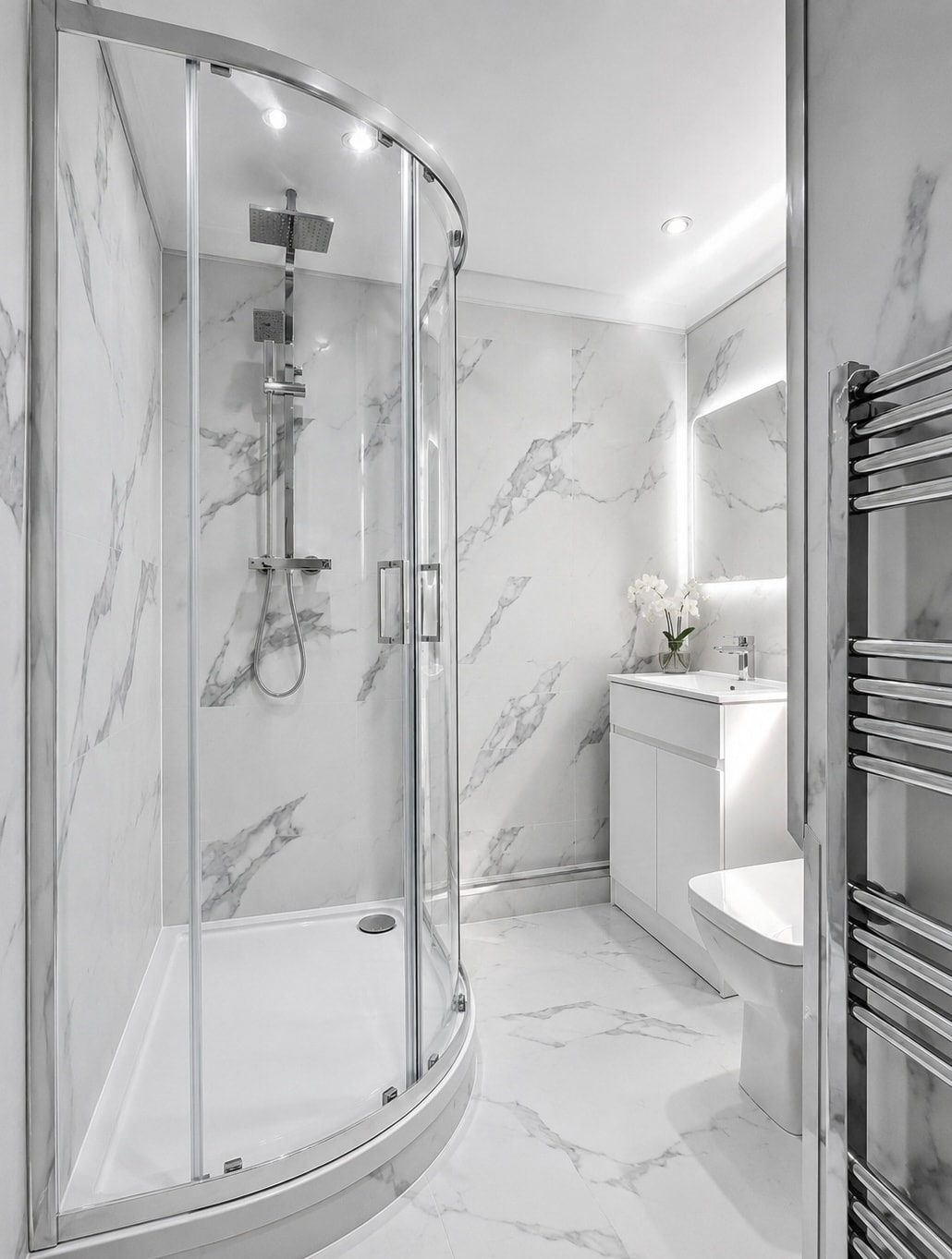 Eccles wet room overview
